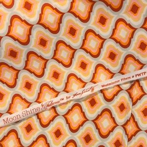 Half Yard Tula Pink Tangerine Lantern quilt cotton